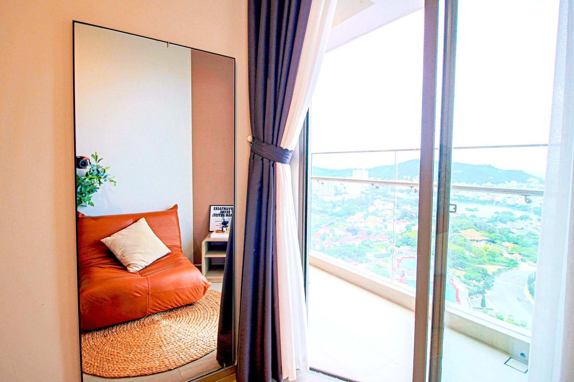 Ferienwohnung Dua'S House - The SóNg Vung Tau, Sky Pool & Gym Exterior foto